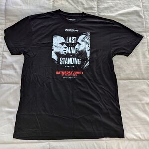 Nate Diaz vs Jorge Masvidal Last Man Standing Shirt Size XL
